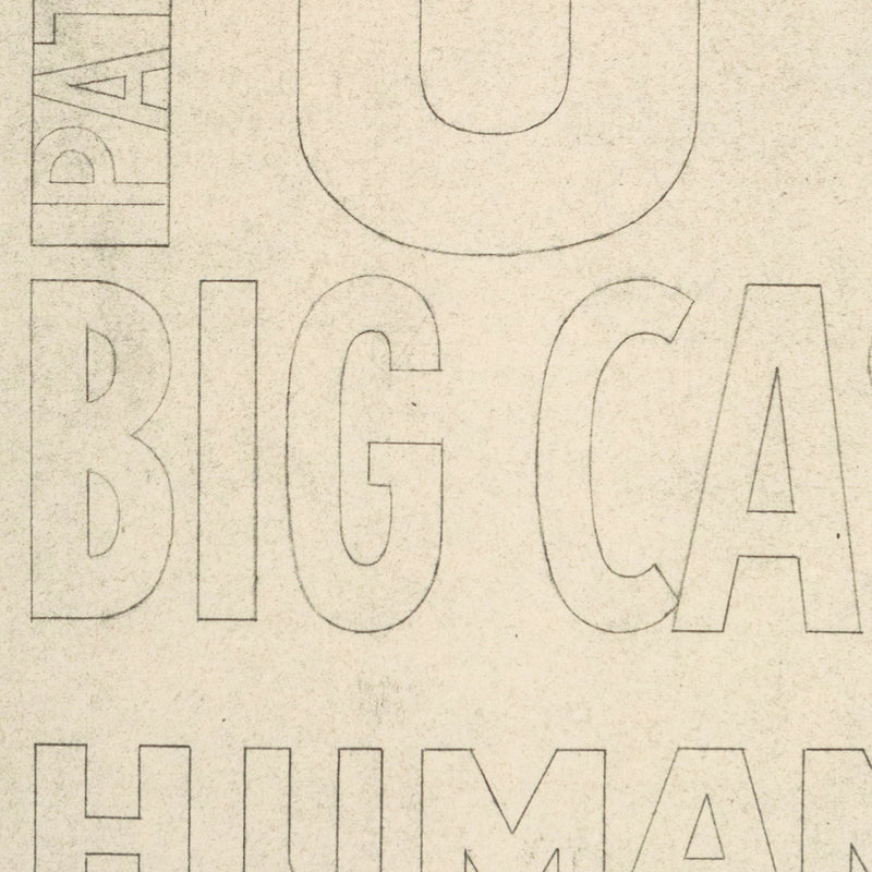 Joyce Wieland, Patriotism, Lithograph and blueprint, 1965, Toronto, Canada, Caviar20