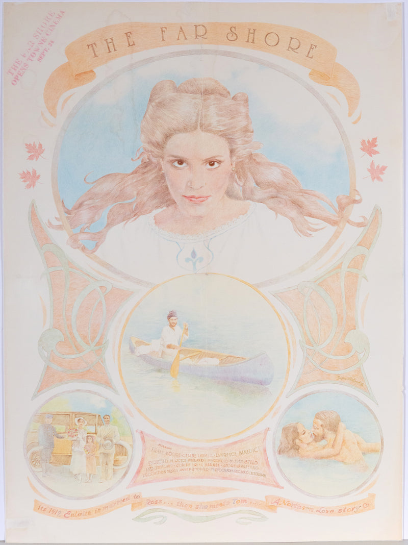 Joyce Wieland, The Far Shore Film Poster, Offset Lithograph, 1976, Caviar20