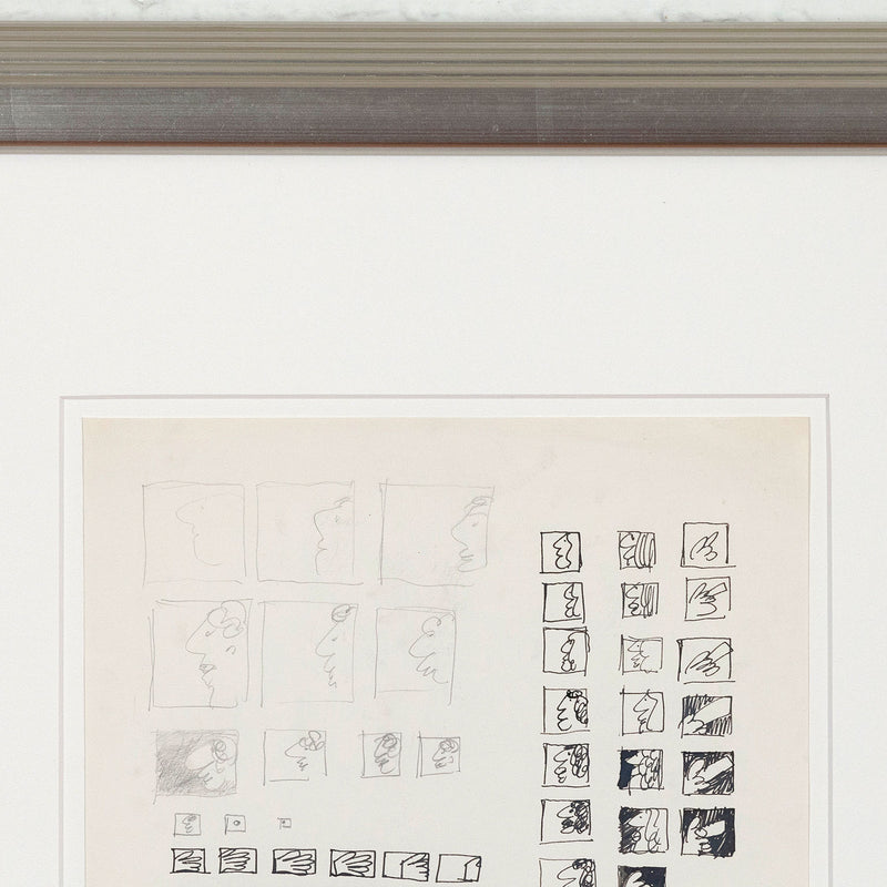JOYCE WIELAND "FILM STRIP SKETCH" 1960s
