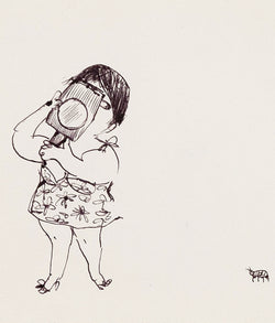 Joyce Wieland drawing Caviar20