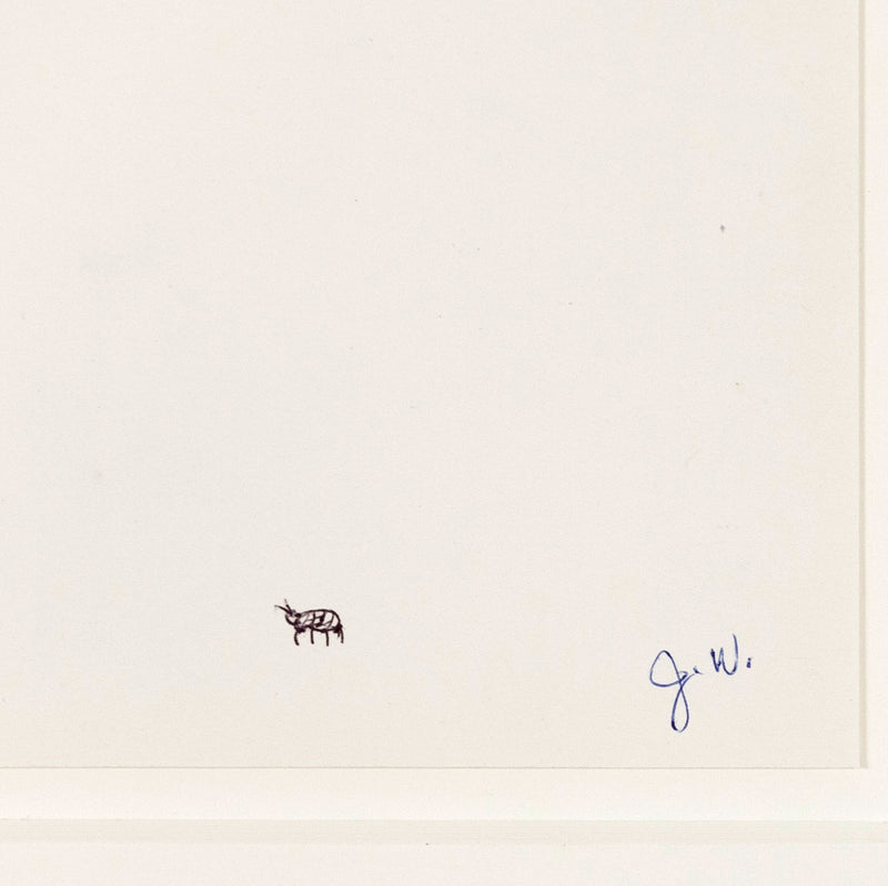 JOYCE WIELAND "LADY DIRECTOR 2" DRAWING, 1960s