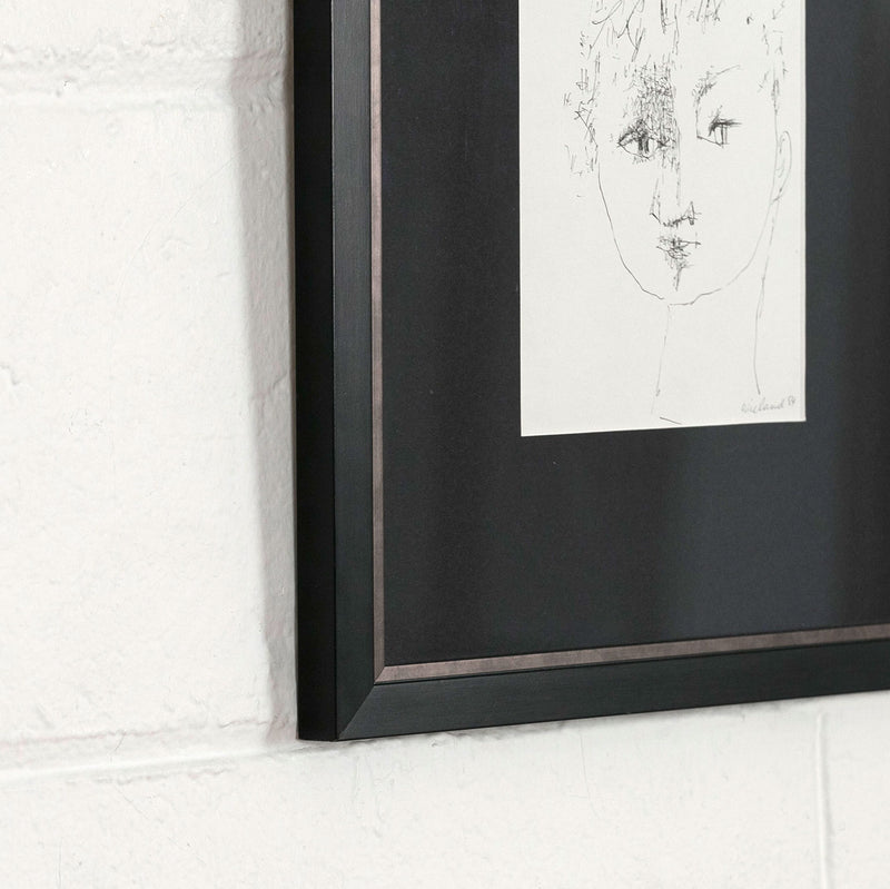 JOYCE WIELAND "MICHAEL SNOW" DRAWING, 1954