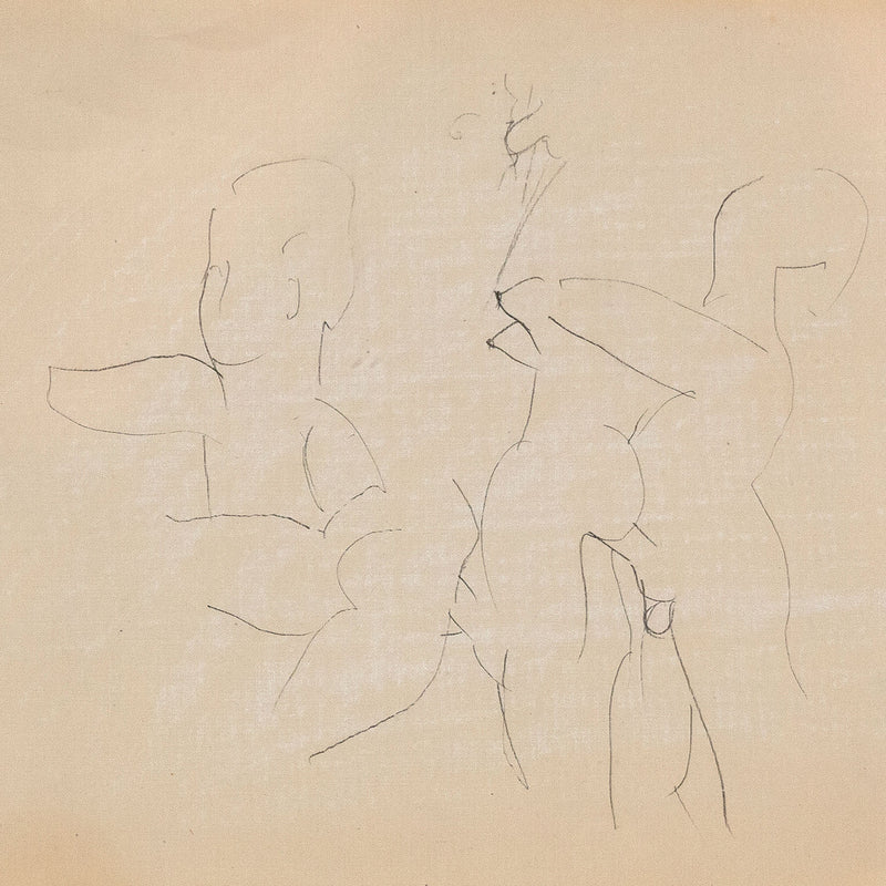 Joyce Wieland, Enter, drawing, 1962, Caviar20