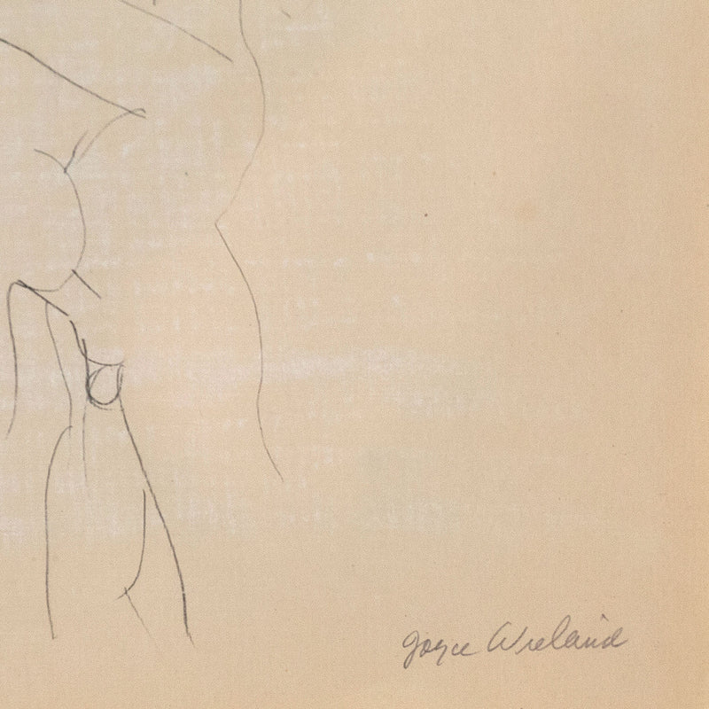 Joyce Wieland, Enter, drawing, 1962, Caviar20