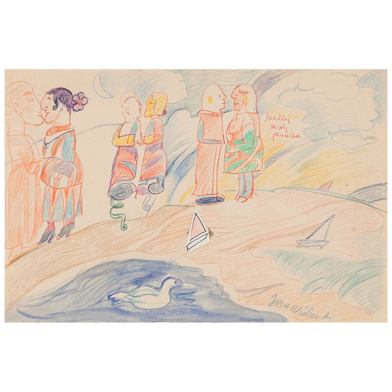 Joyce Wieland Caviar20 drawing