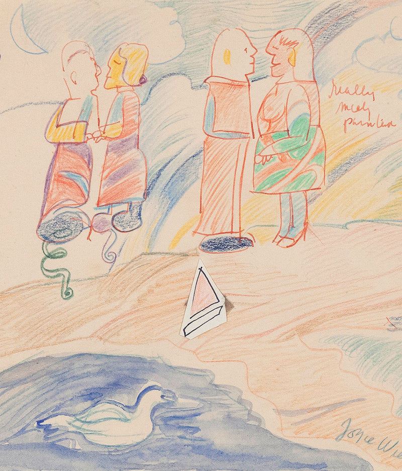Joyce Wieland Caviar20 drawing