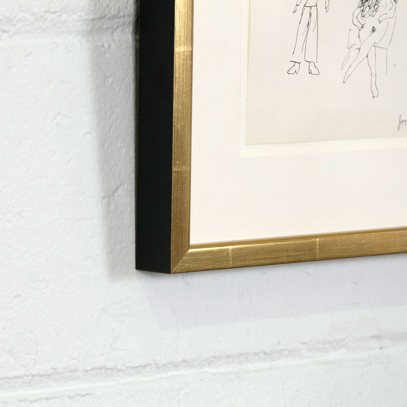 JOYCE WIELAND "TWO LADIES" DRAWING