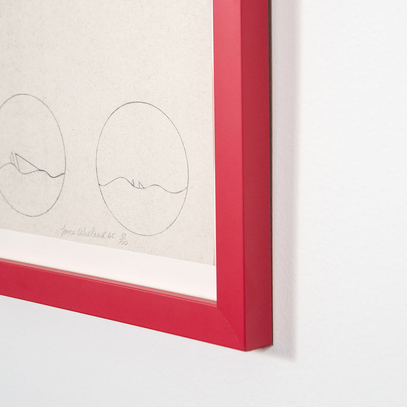 Joyce Wieland, Patriotism, Lithograph and blueprint, 1965, Toronto, Canada, Caviar20
