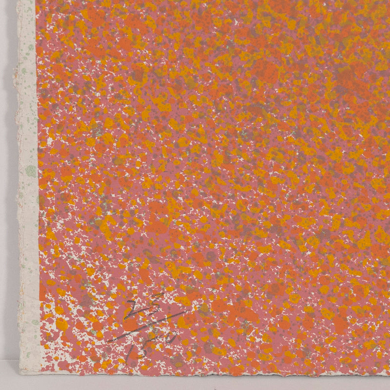 JULES OLITSKI "GRAPHIC SUITE #2" (ORANGE) SILKSCREEN 1970