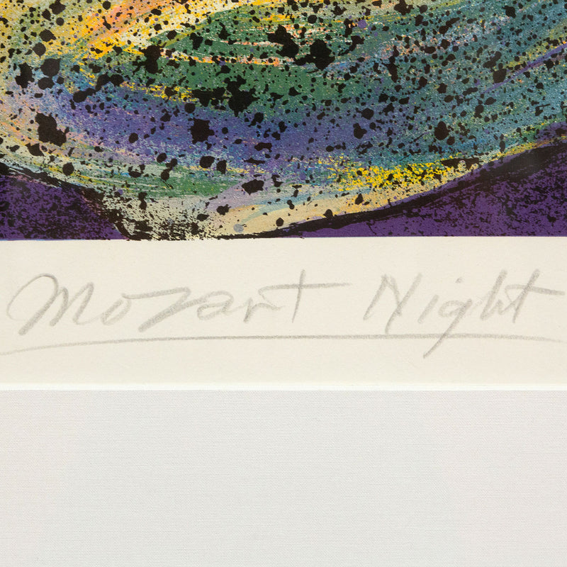 Jules Olitski, Mozart Night, Screen Print, 1992, Caviar20, Caviar20 prints