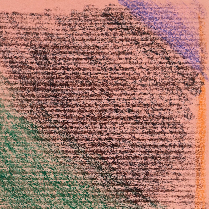 Jules Olitski, Lechaim!, Pastel and mixed media on colored paper, 1965, USA, Caviar20, Amercian Abstraction