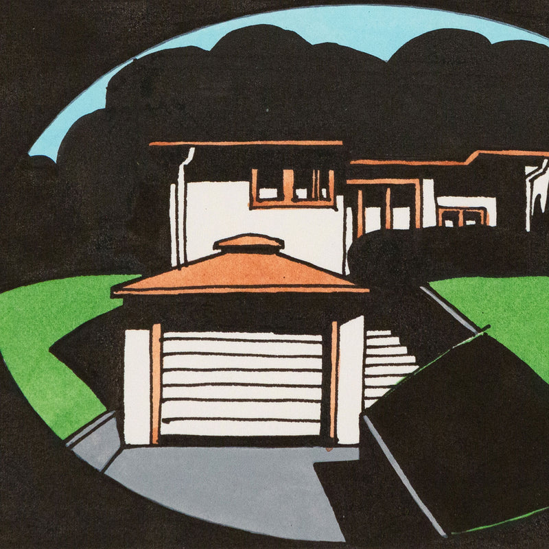 Ken Price, House, Painting, 1990, caviar20 originals