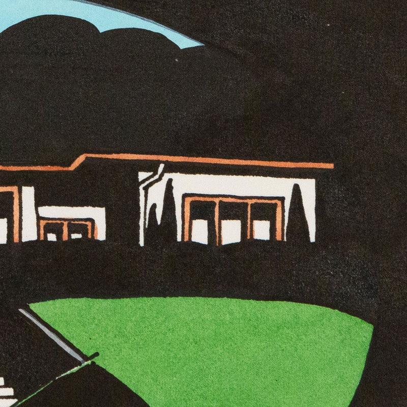 Ken Price, House, Painting, 1990, caviar20 originals