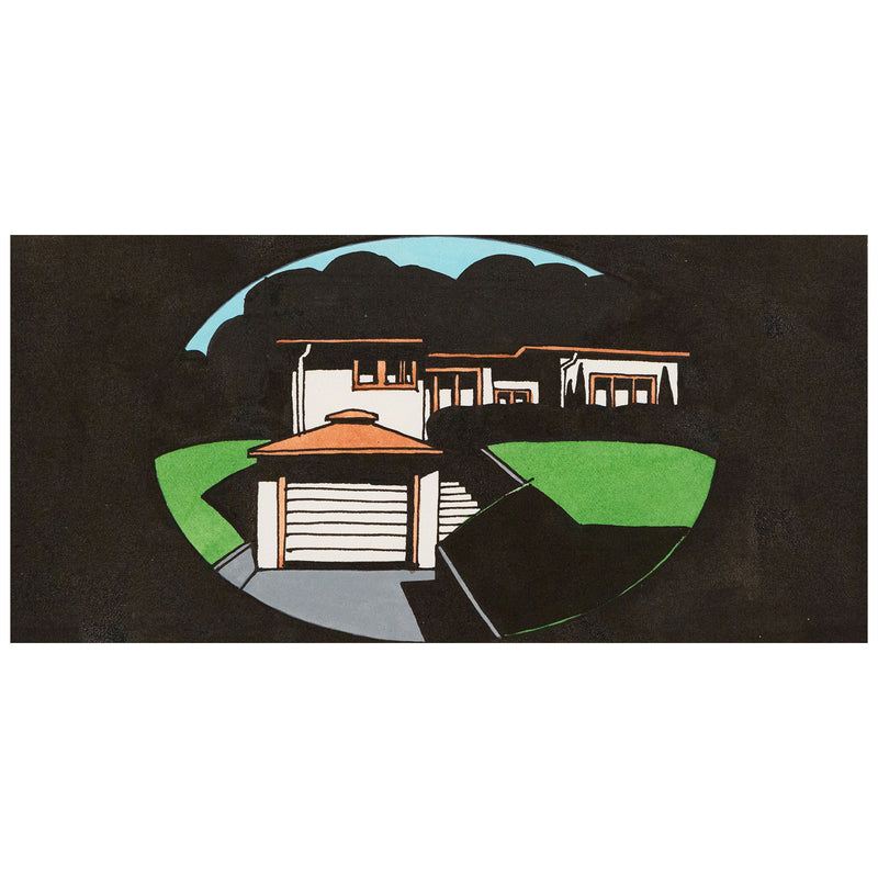 Ken Price, House, Painting, 1990, caviar20 originals