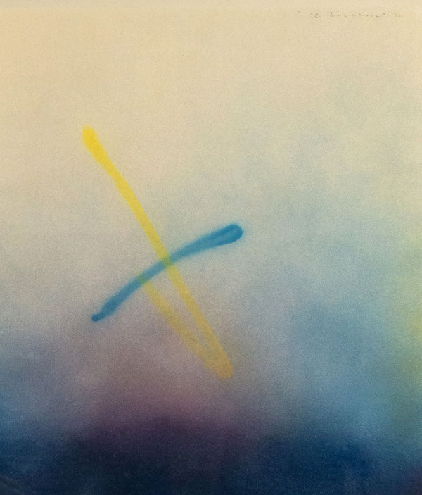 Kenneth Lochhead, Colour Check, Enamel on Paper, 1972, Caviar20, Caviar20 Canadian Art