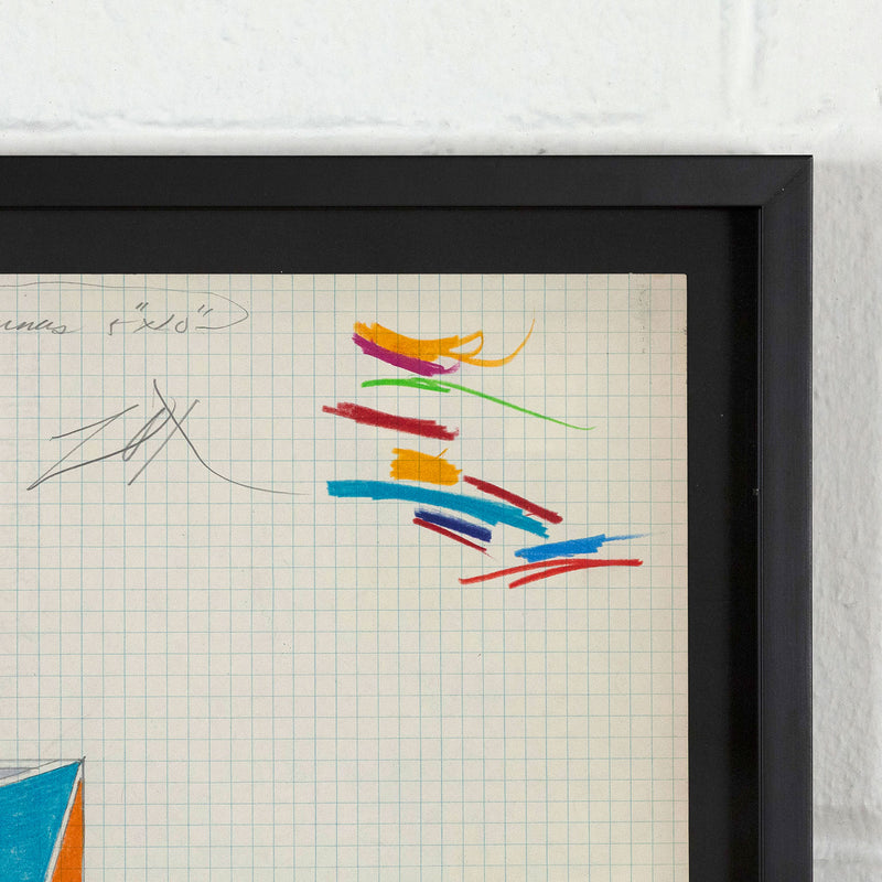 LARRY ZOX "MINUS" DRAWING