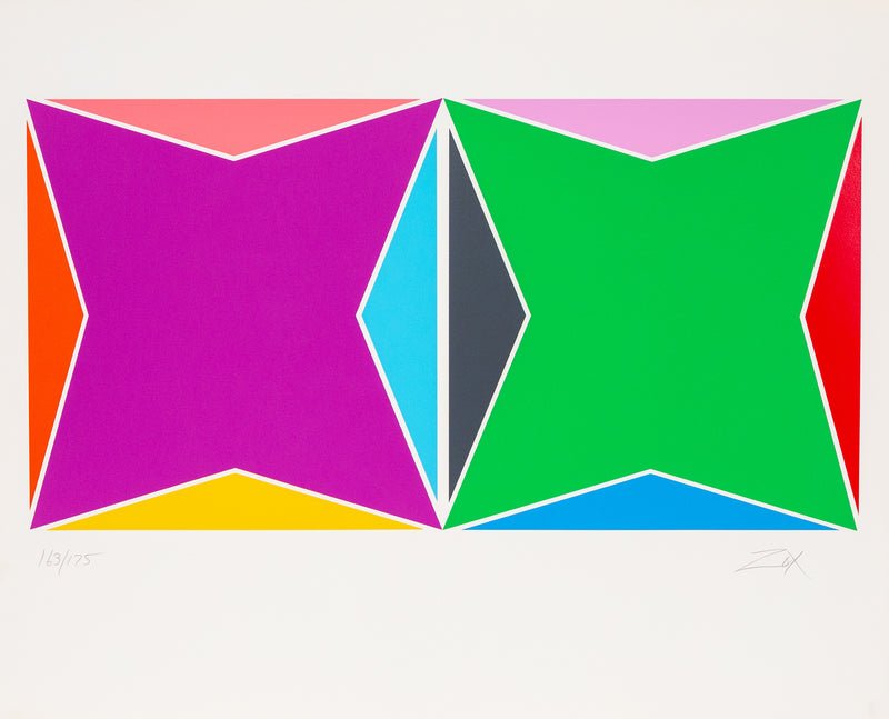 LARRY ZOX "PEACE PORTFOLIO" SCREENPRINT, 1970