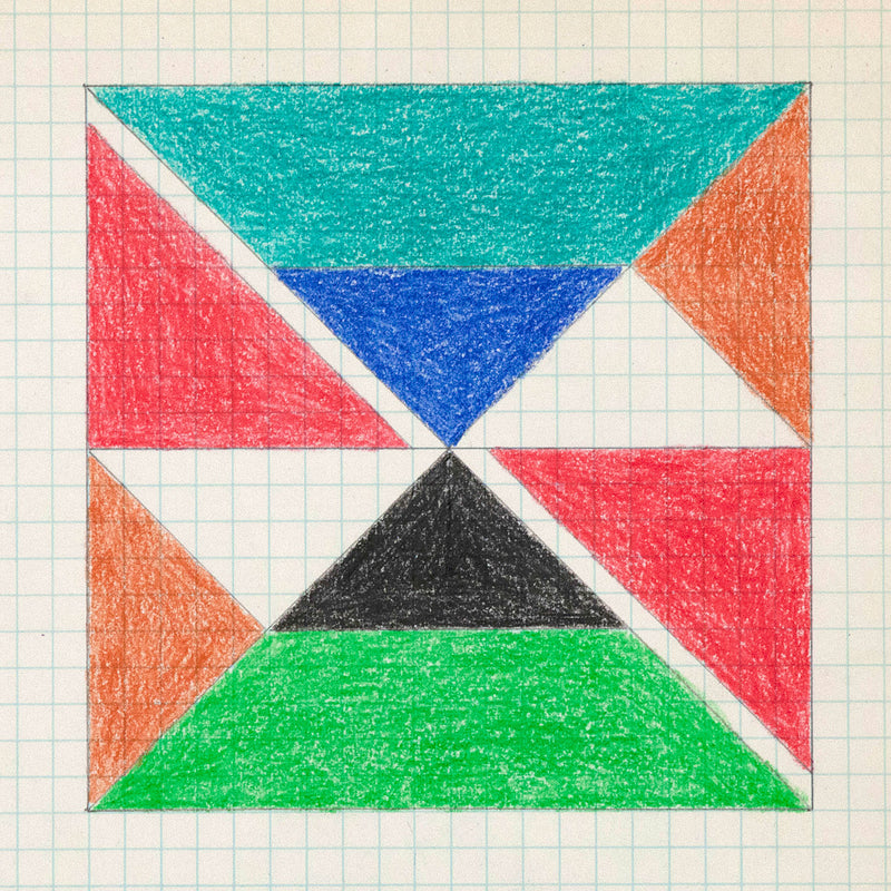 Larry Zox Caviar20 Teal Top Drawing 1966