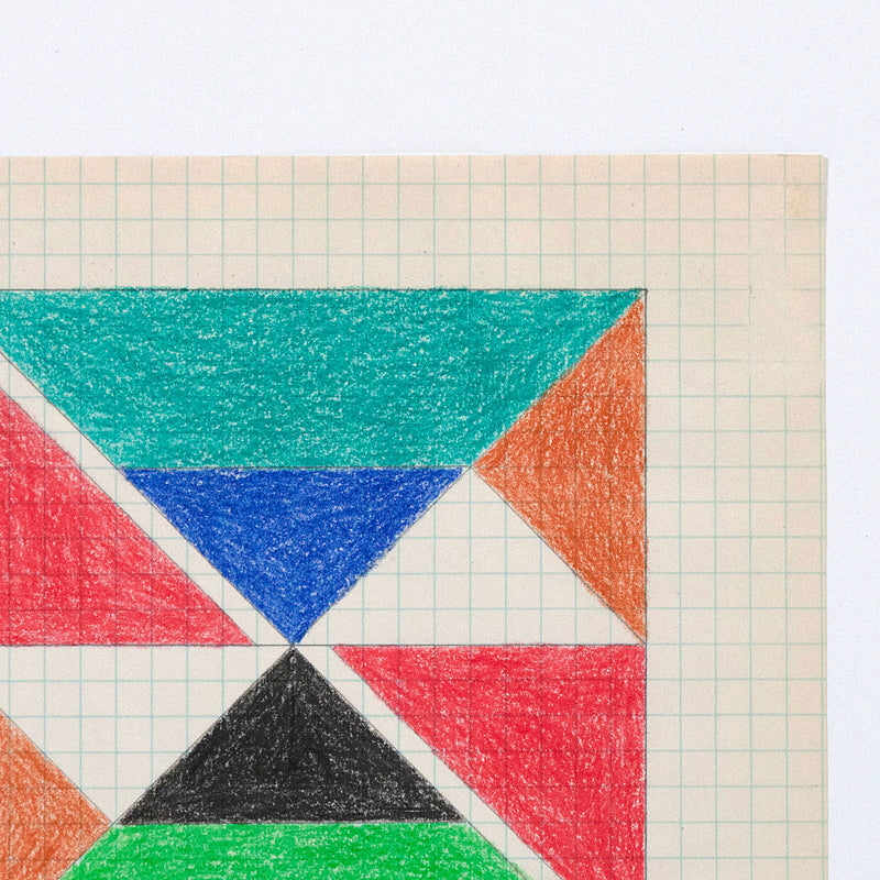 Larry Zox  Caviar20 Teal Top Drawing 1966