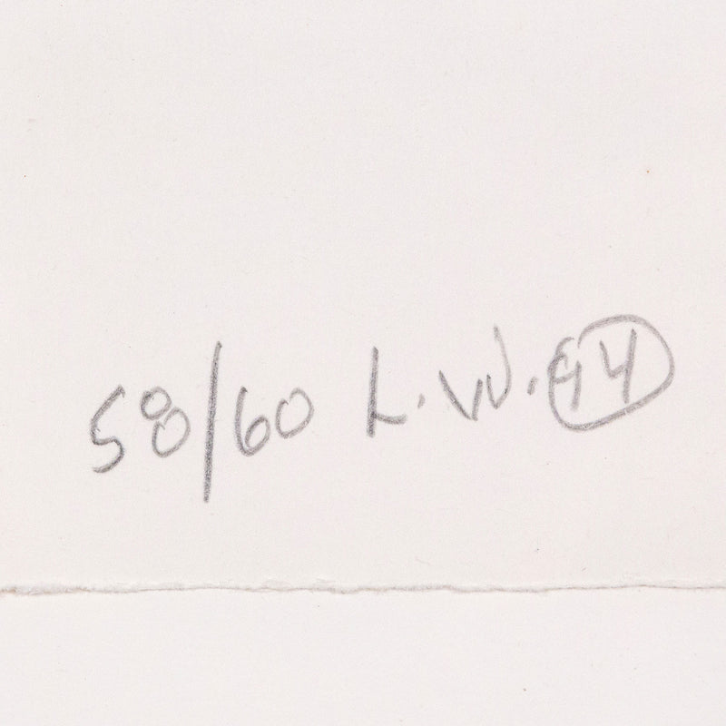 Lawrence Weiner, Imaginary Realities, Color offset lithography on vellum, 1994, Caviar20