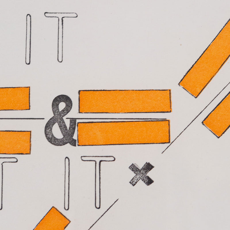 Lawrence Weiner, Imaginary Realities, Color offset lithography on vellum, 1994, Caviar20
