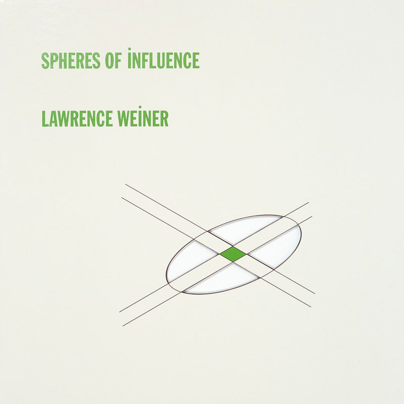 Lawrence Weiner, Spheres of Influence, Silkscreen, 1991, ICA London, Caviar 20