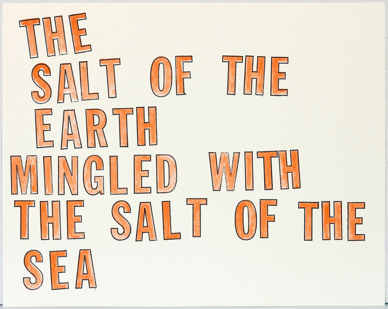 Lawrence Weiner prints Caviar20