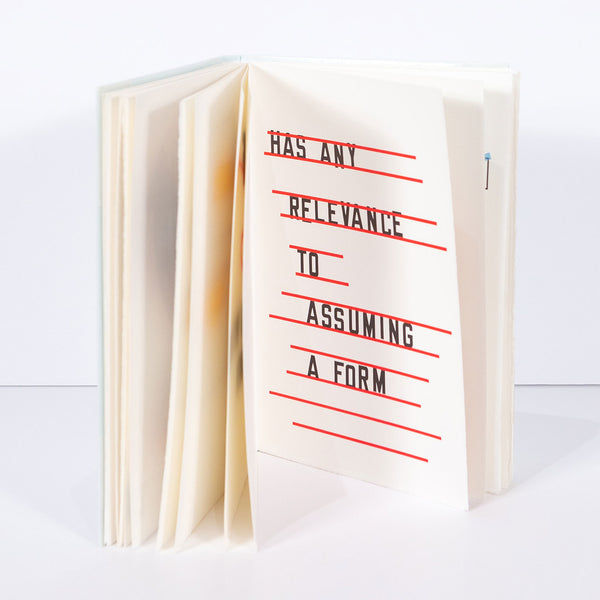 LAWRENCE WEINER "TIT AS TAT" LETTERPRESS, 2013