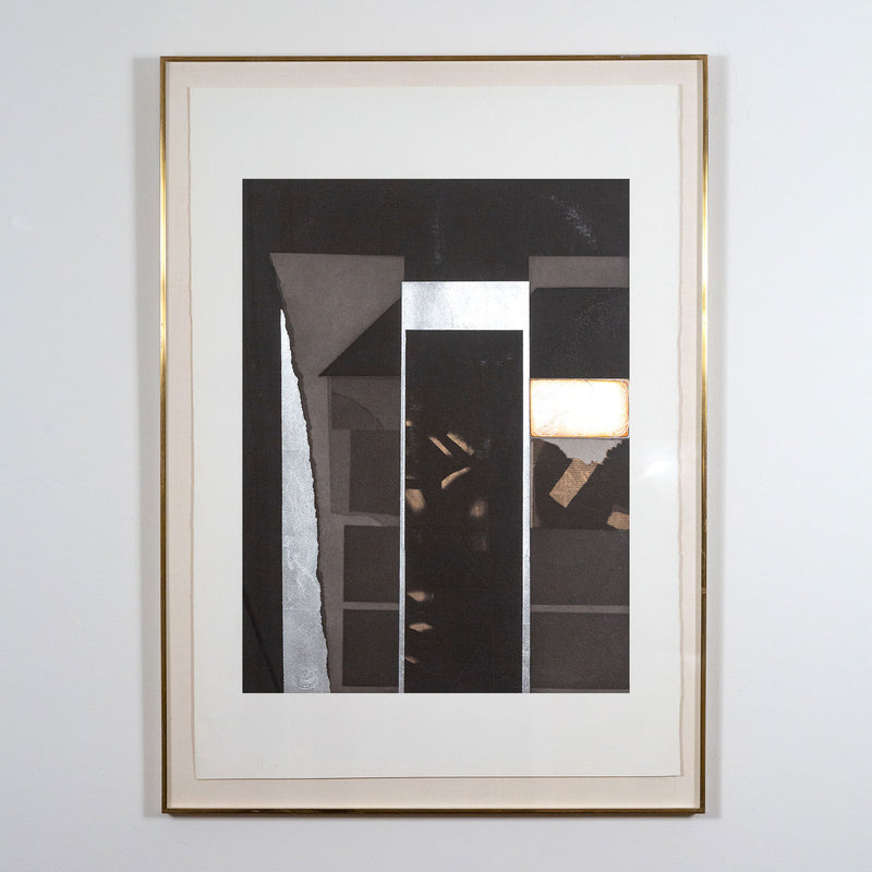 Louise Nevelson, Aquatint IV, Aquatint and etching in colors with collage on C. M. Fabriano paper, 1973, Caviar20