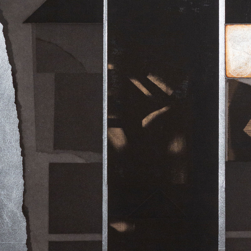 Louise Nevelson, Aquatint IV, Aquatint and etching in colors with collage on C. M. Fabriano paper, 1973, Caviar20