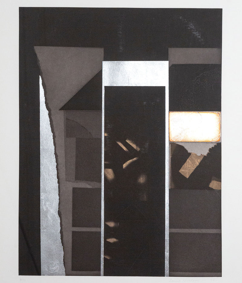 Louise Nevelson, Aquatint IV, Aquatint and etching in colors with collage on C. M. Fabriano paper, 1973, Caviar20