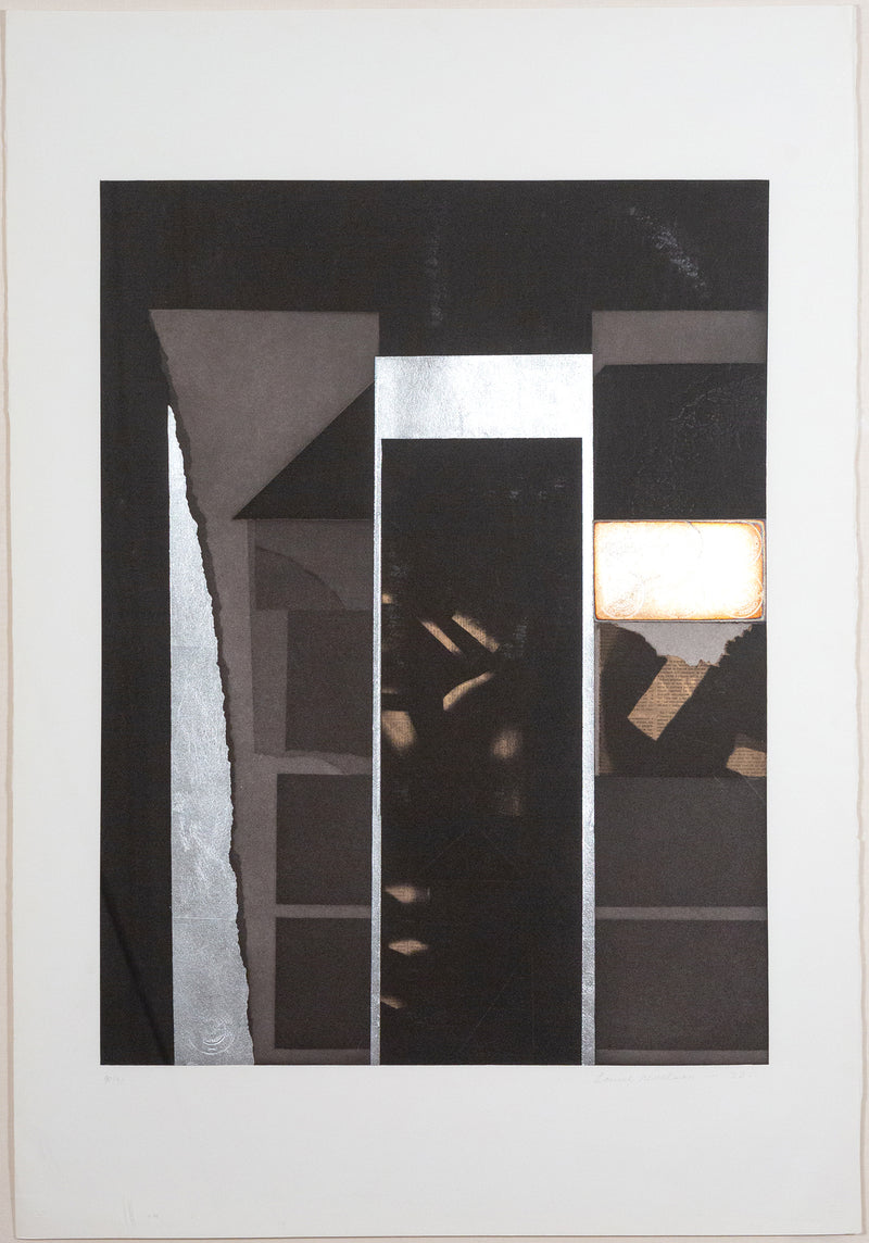 Louise Nevelson, Aquatint IV, Aquatint and etching in colors with collage on C. M. Fabriano paper, 1973, Caviar20