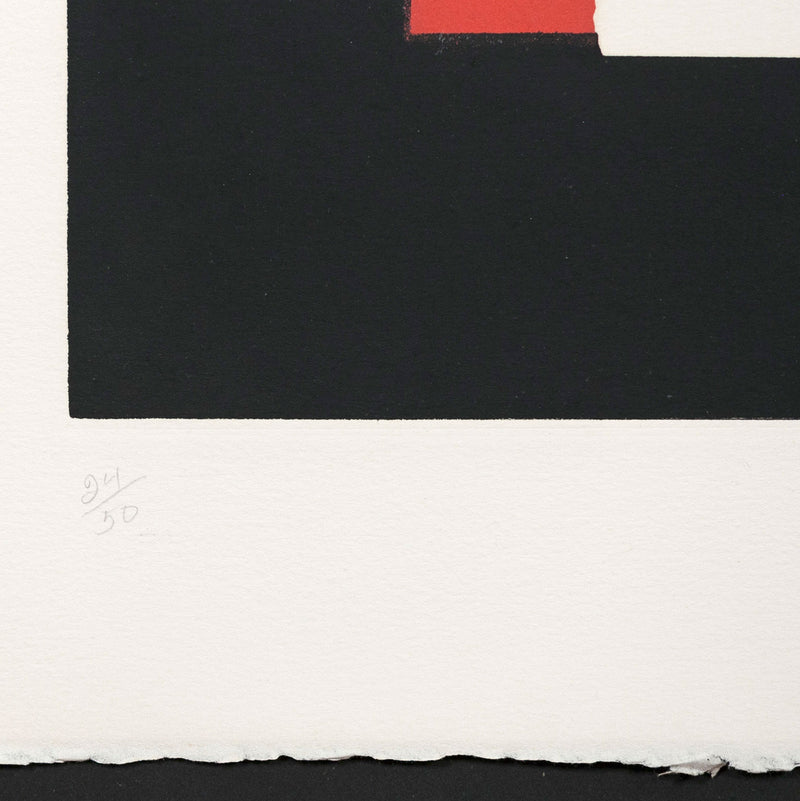 LOUISE NEVELSON "CELEBRATION" AQUATINT, 1979
