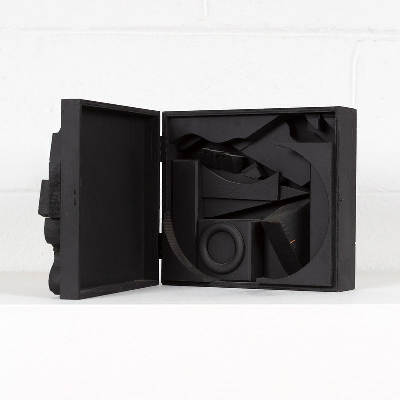 Louise Nevelson, Dark Cryptic, sculpture, 1979 Caviar20
