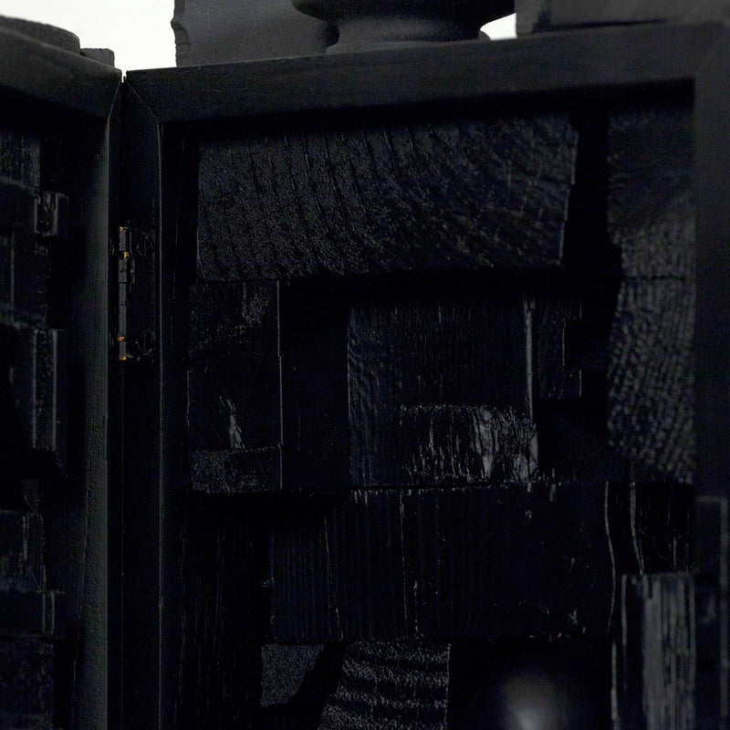 LOUISE NEVELSON "DARK CRYPTIC" SCULPTURE, 1975