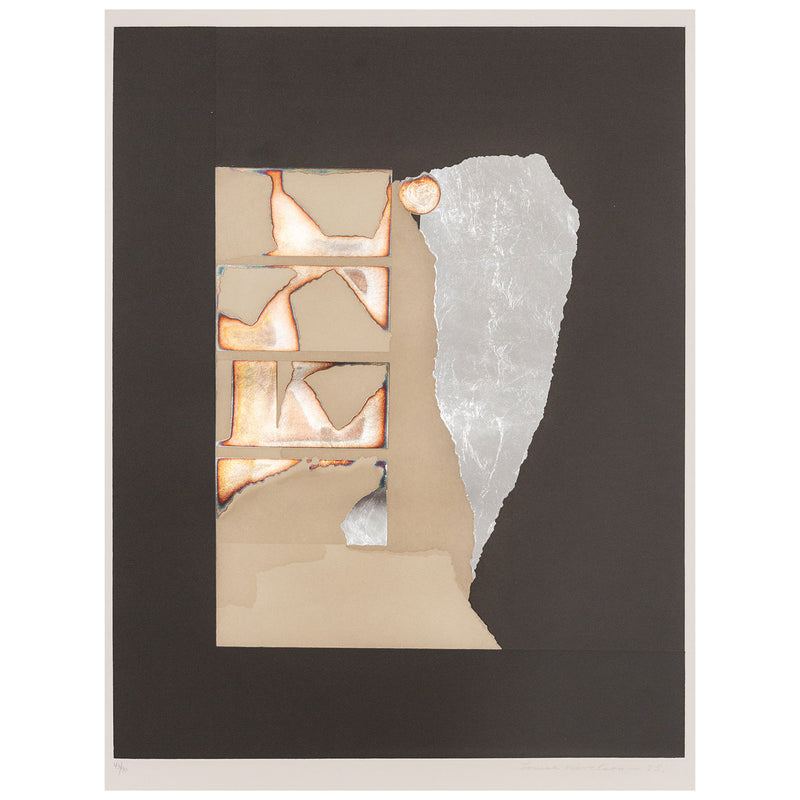 Louise Nevelson, American Art, “Graphic Presence"  1973  Etching and aquatint on copper plate  Signed, dated, and numbered by artist  From an edition of 90  37.5"H 37"W (work)  39.75"H 39.5"W (framed)   Very good condition.