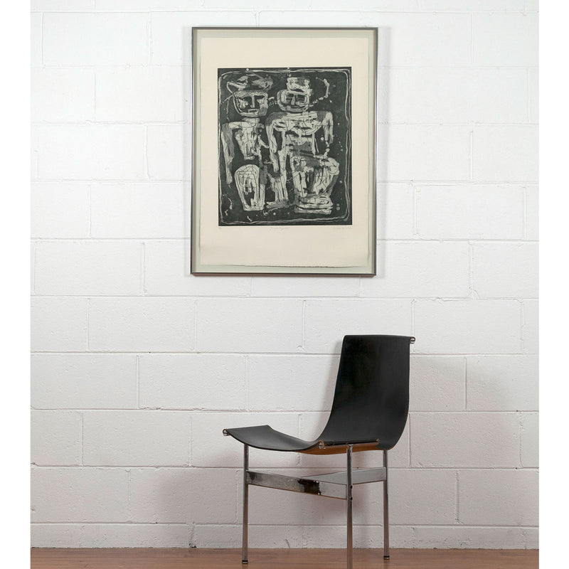 Louise Nevelson prints Aquatint etching Caviar20 Jungle Figures