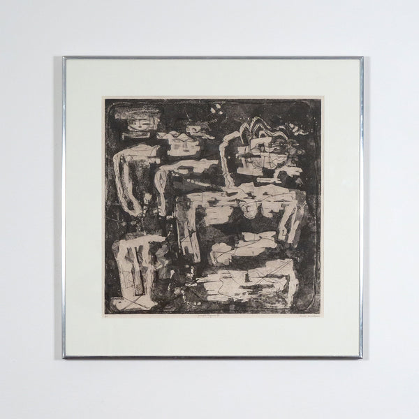 Louise Nevelson, Jungle Figures, Etching and aquatint, 1953-1955, Caviar20 