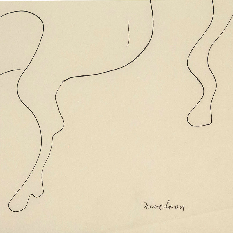 Louise Nevelson, Figure on a Horse, Drawing, 1930, Caviar20
