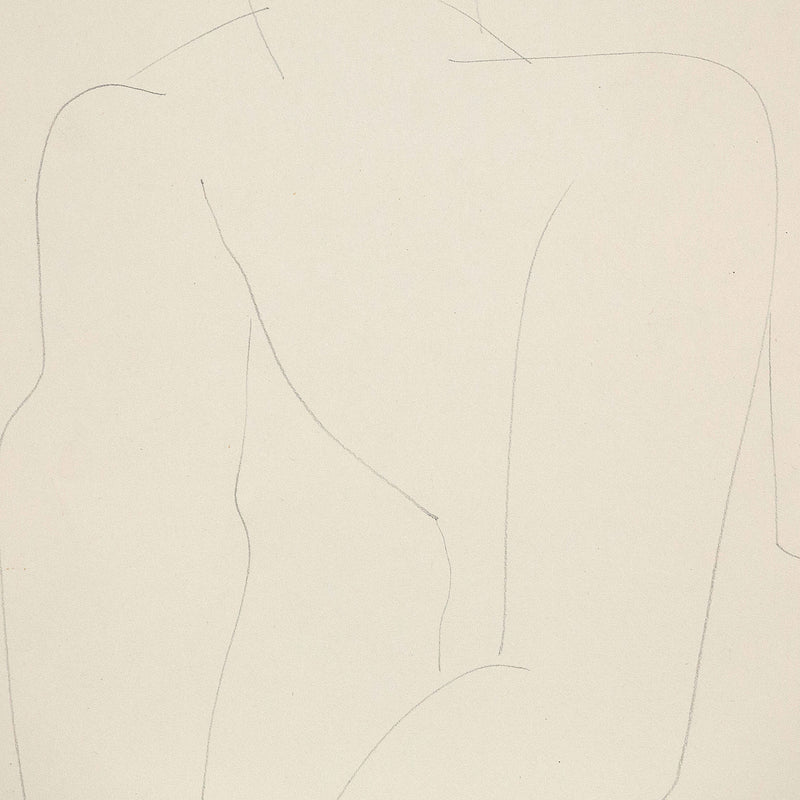 Buy original Louise Nevelson art, Male Nude, Drawing, 1932, Caviar20 Art Gallery Toronto