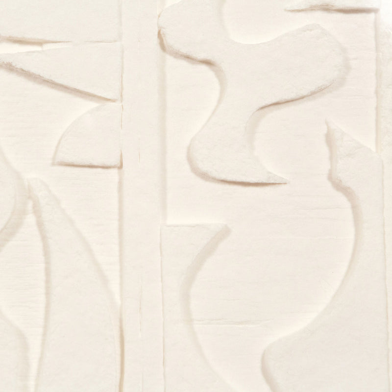 Louise Nevelson, White Morning Haze, Cast Paper Relief, 1978, Caviar20