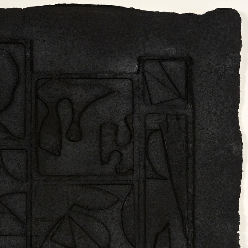 Louise Nevelson, Nightscape, Cast Paper Relief, 1975, Caviar20