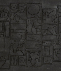 Louise Nevelson, Nightscape, Cast Paper Relief, 1975, Caviar20