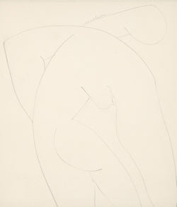 Louise Nevelson Caviar20 drawing Nude