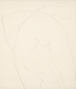 Louise Nevelson Caviar20 drawing Nude