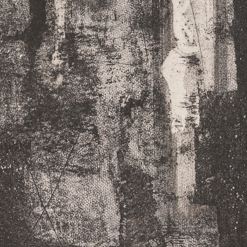 Original Louise Nevelson artwork available for sale, "Sky Figures"  USA, 1977  Etching, aquatint, and collage  Signed, numbered, and titled by the artist.   From an edition of 20  29.5"H 22.25"W (work)   33"H 25.25"W (framed)   Framed with museum glass  Very good condition Original Louise Nevelson Art for sale at Caviar20 Art Gallery Toronto