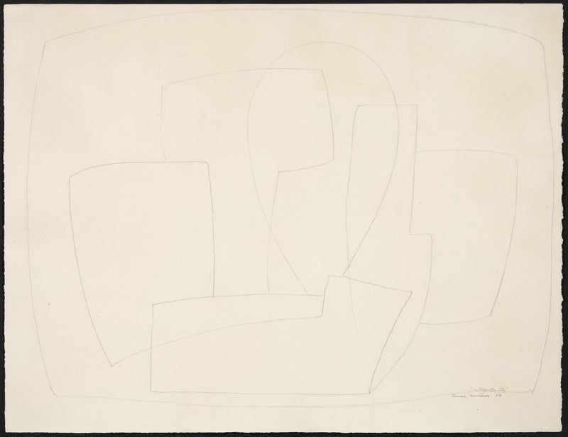Louise Nevelson Caviar20 drawing