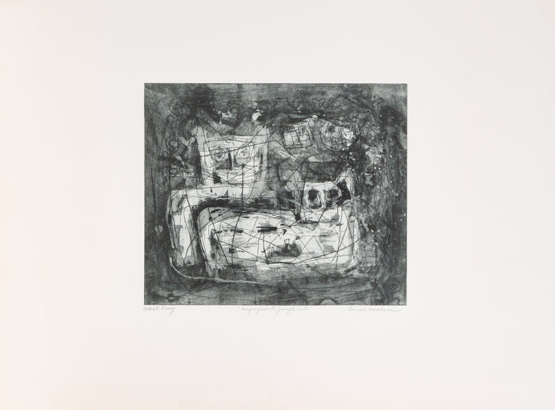 Louise Nevelson, Animal Kingdom, Etching and drypoint, 1953, Caviar20