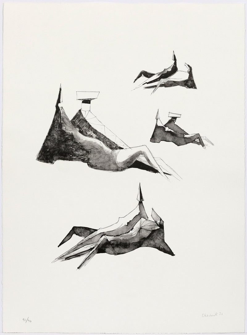 Lynn Chadwick Reclining Figures 1971 Caviar20
