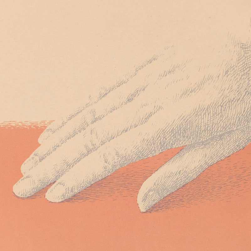 RENE MAGRITTE "LES BIJOUX INDISCRETS" LITHOGRAPH, 1963